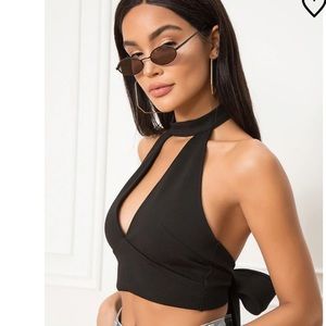 Superdown Revolve Christina Halter Black